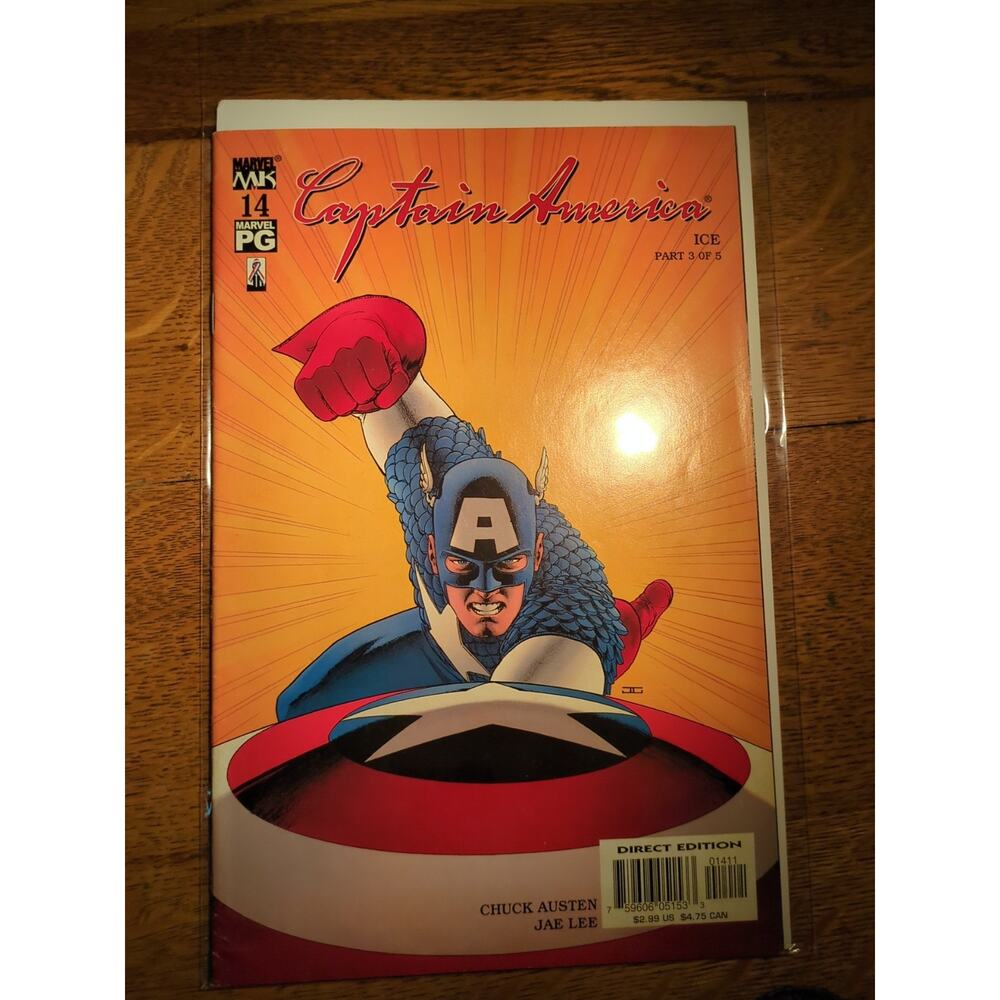 Captain America #14 4th Series Marvel Comics 2003